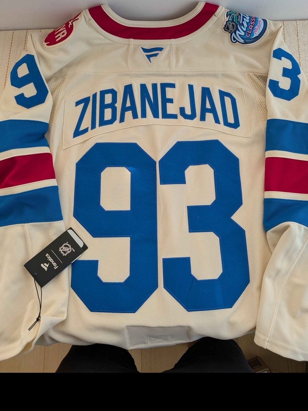 New York Rangers Winter Classic 2026 Zibanejad Jersey BNWT Fanatics Premium 54